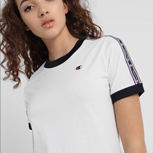 CHAMPION WHITE TEE